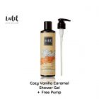Cozy Vanilla Caramel Shower Gel + Dispenser Pump