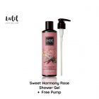 Sweet Harmony Rose Shower Gel + Dispenser Pump