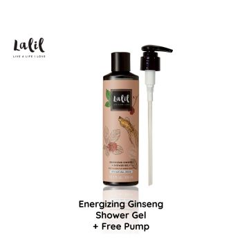 Energizing Ginseng Shower Gel + Dispenser Pump